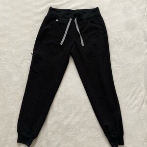 Figs Black Scrub XS bottoms